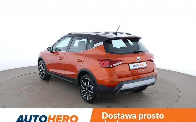 Seat Arona cena 63400 przebieg: 69080, rok produkcji 2019 z Gołańcz małe 407